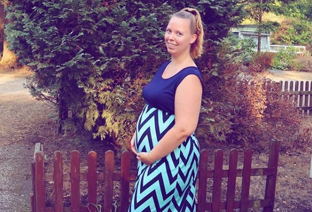 14 weken zwanger buik